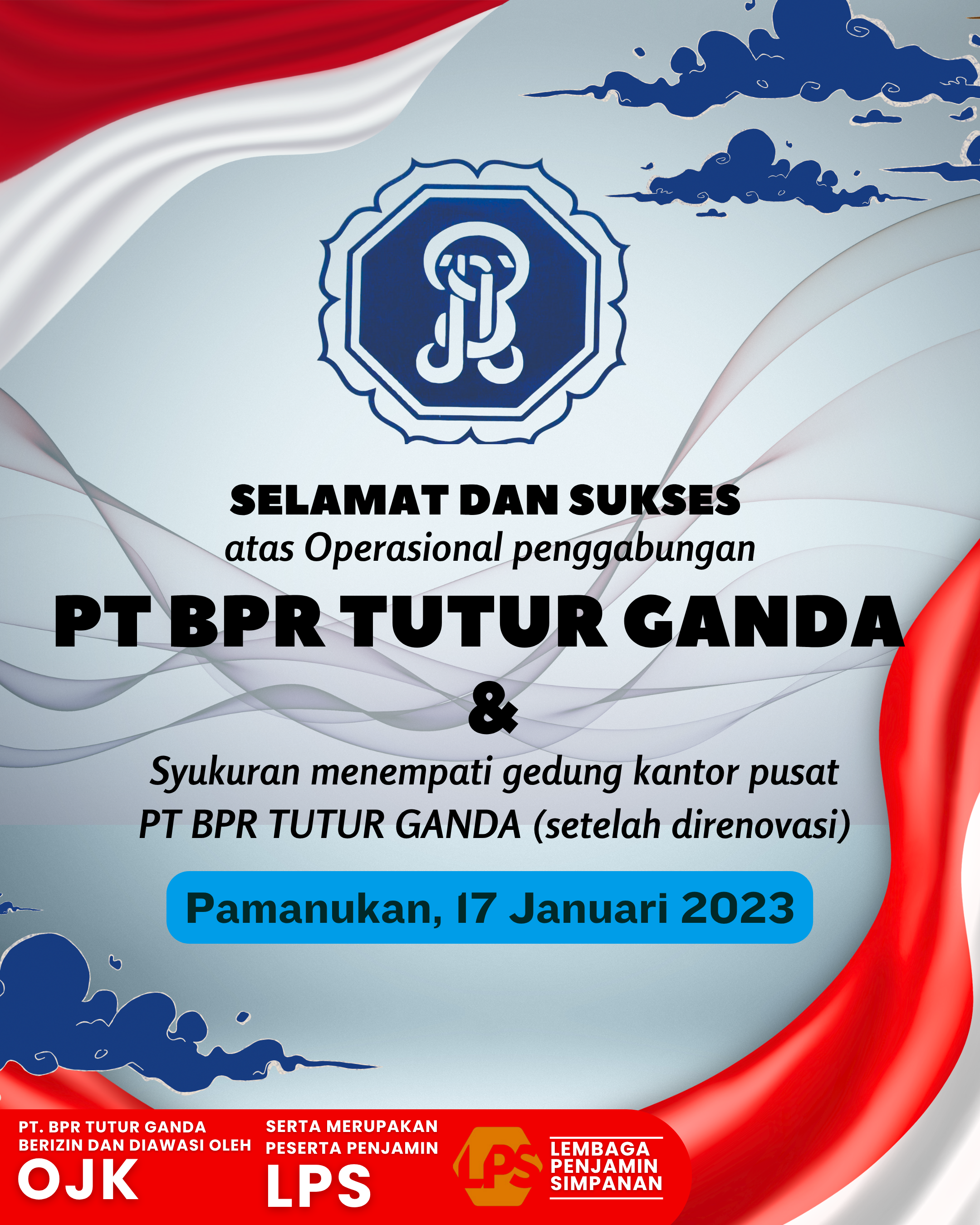 Peresmian Operasional Penggabungan BPR