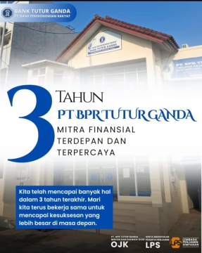 Selamat Ulang Tahun ke-3 BPR Tutur Ganda